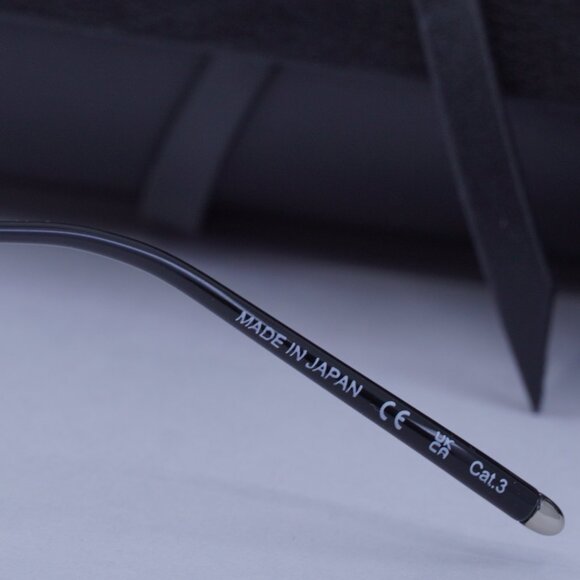 Montblanc MB0160S 001 Square Sunglasses - Silver/Black/Grey - Picture 6 of 10